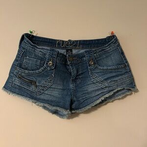 Rue21 Blue Jean Shorts